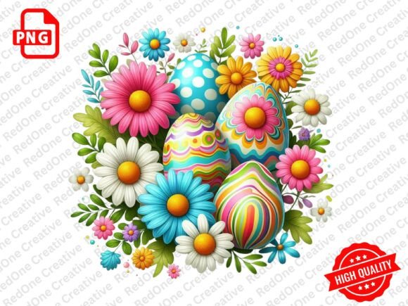 Download Groovy Retro Easter Clipart PNG - Clip Collection