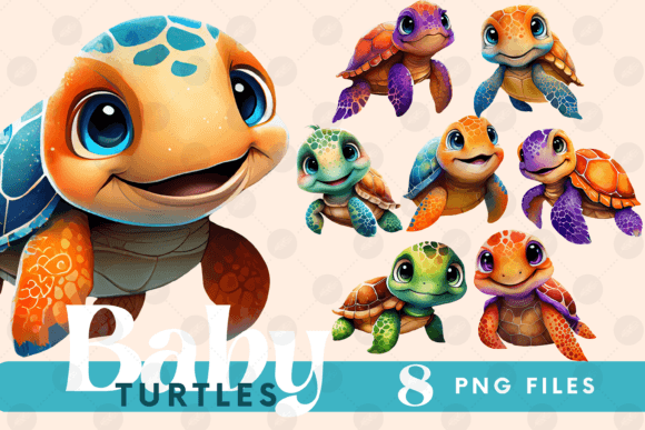 Download Baby Turtle Clipart | Cute Sublimation - Clip Collection