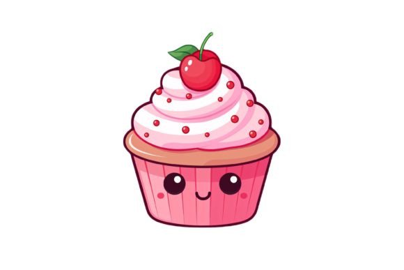 Download Kawaii Cupcake Clipart - Clip Collection