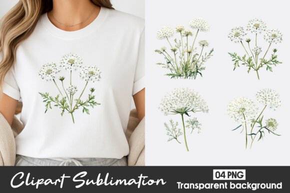 Download White Floral Watercolor Clipart PNG - Clip Collection