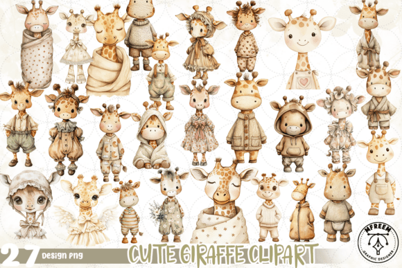 Download Cute Giraffe Clipart PNG - Clip Collection