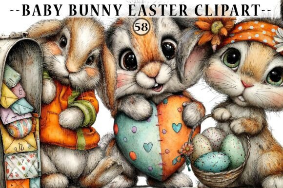 Download Baby Bunny Easter Clipart - Clip Collection