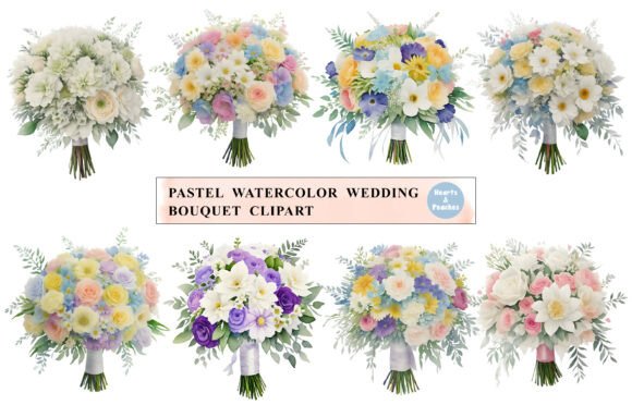Download Watercolor Wedding Bouquet Clipart - Clip Collection