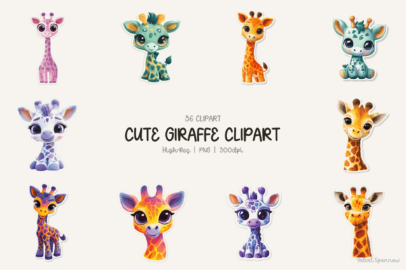 Download Cute Giraffe Clipart - Clip Collection
