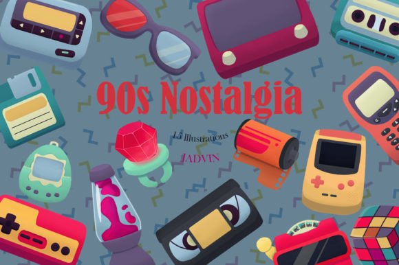 Download 90s Nostalgia, Clipart - Clip Collection