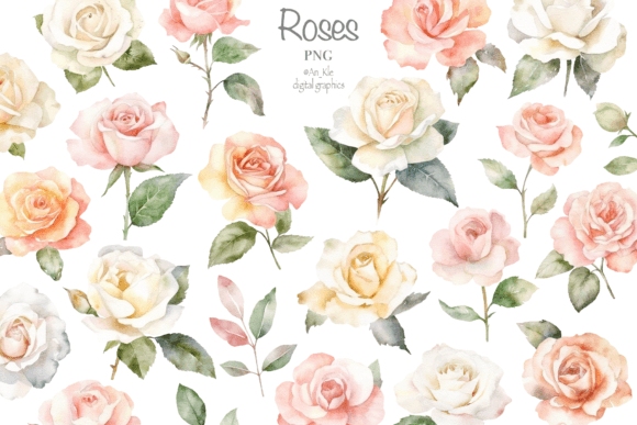 Download Pastel Roses Clipart - Clip Collection