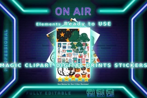 Download Magic Clipart Digital Prints Stickers - Clip Collection
