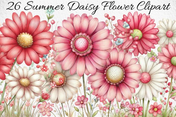 Download Summer Daisy Flower Clipart - Clip Collection