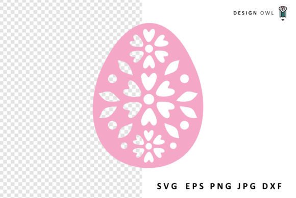 Download Floral Easter Egg SVG File - Floral easter Collection