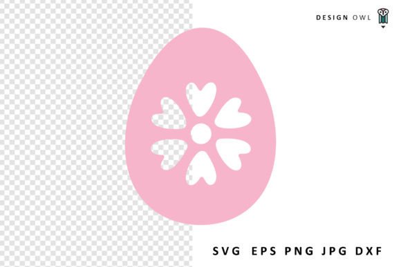 Download Floral Easter Egg SVG File - Floral easter Collection