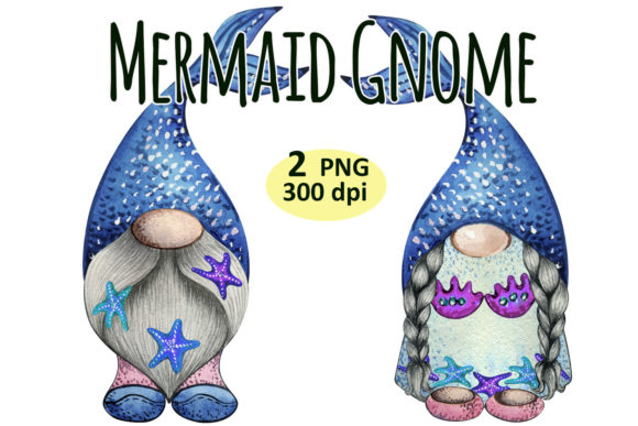 Download Mermaid Gnome, Summer Beach Clipart Png - Clip Collection
