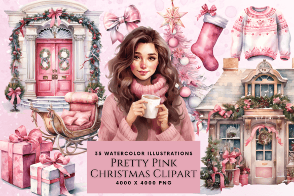 Download Pretty Pink Winter Clipart - Clip Collection